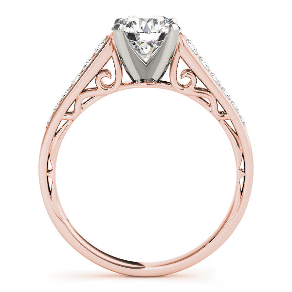 Classic Pavé Diamond Engagement Ring (1/4 ct. tw.)