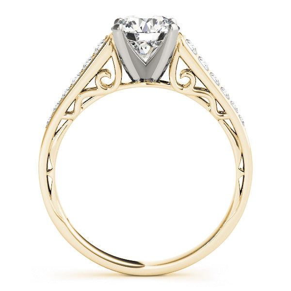 Classic Pavé Diamond Engagement Ring (1/4 ct. tw.)