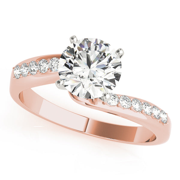 Classic Pavé Diamond Engagement Ring (1/10 ct. tw.)