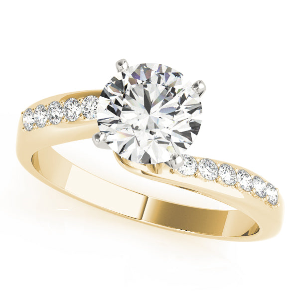 Classic Pavé Diamond Engagement Ring (1/10 ct. tw.)