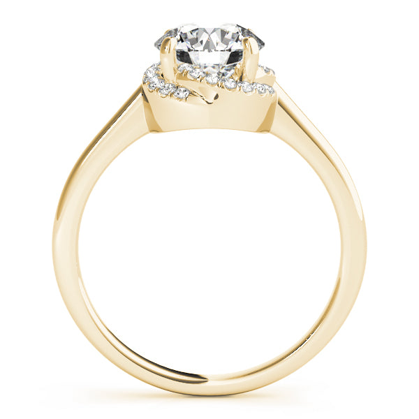 Halo Diamond Engagement Ring (1/8 ct. tw.)