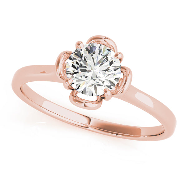 Classic Four-Prong Solitaire Engagement Ring