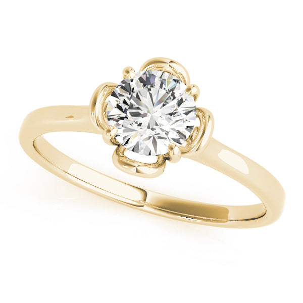 Classic Four-Prong Solitaire Engagement Ring