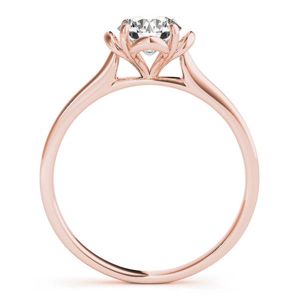 Classic Four-Prong Solitaire Engagement Ring