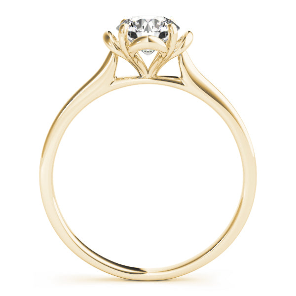 Classic Four-Prong Solitaire Engagement Ring