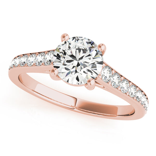 Classic Pavé Diamond Engagement Ring (1/3 ct. tw.)