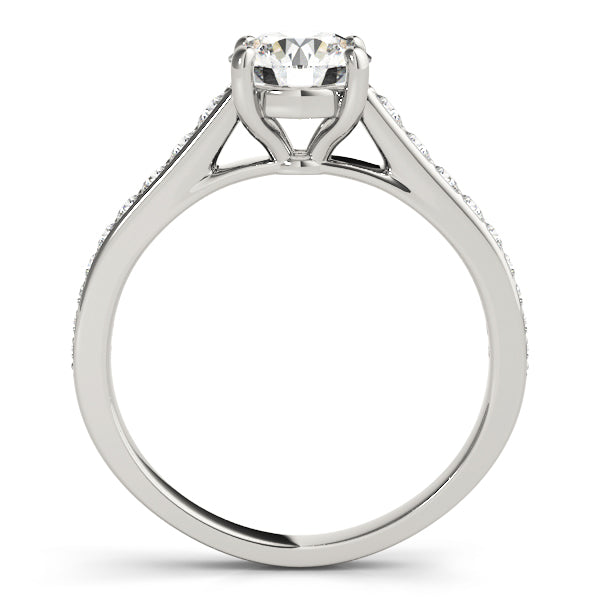 Classic Pavé Diamond Engagement Ring (1/3 ct. tw.)
