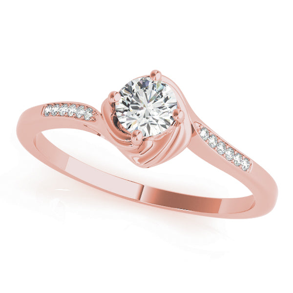 Channel-Set Diamond Engagement Ring (1/20 ct. tw.)
