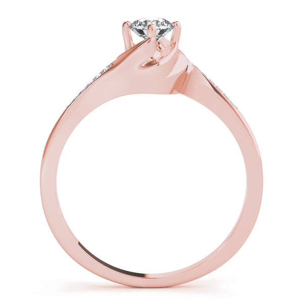 Channel-Set Diamond Engagement Ring (1/20 ct. tw.)