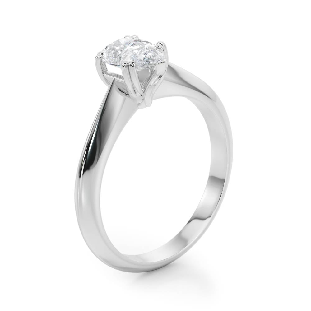 Classic Simple Solitaire Engagement Ring (3/4 ct. tw.)