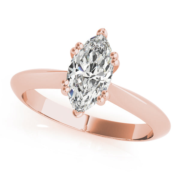 Classic Six-Prong Solitaire Diamond Engagement Ring