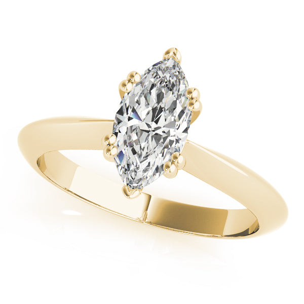 Classic Six-Prong Solitaire Diamond Engagement Ring