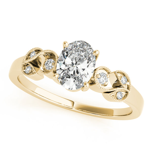 Organic Vine Diamond Engagement Ring (3/8 ct. tw.)