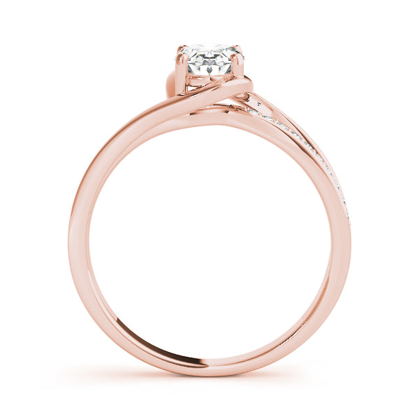 Petite Twist Diamond Engagement Ring (1/10 ct. tw.)
