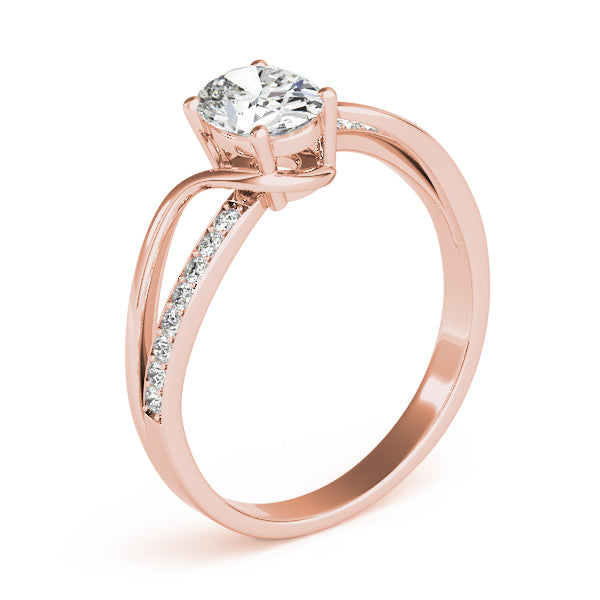 Petite Twist Diamond Engagement Ring (1 ct. tw.)