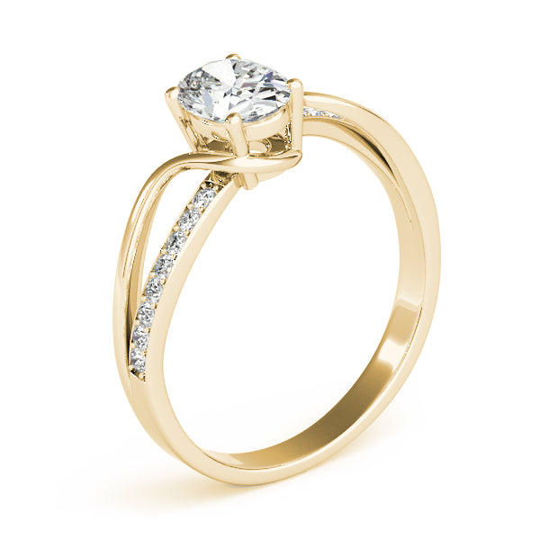 Petite Twist Diamond Engagement Ring (1 ct. tw.)