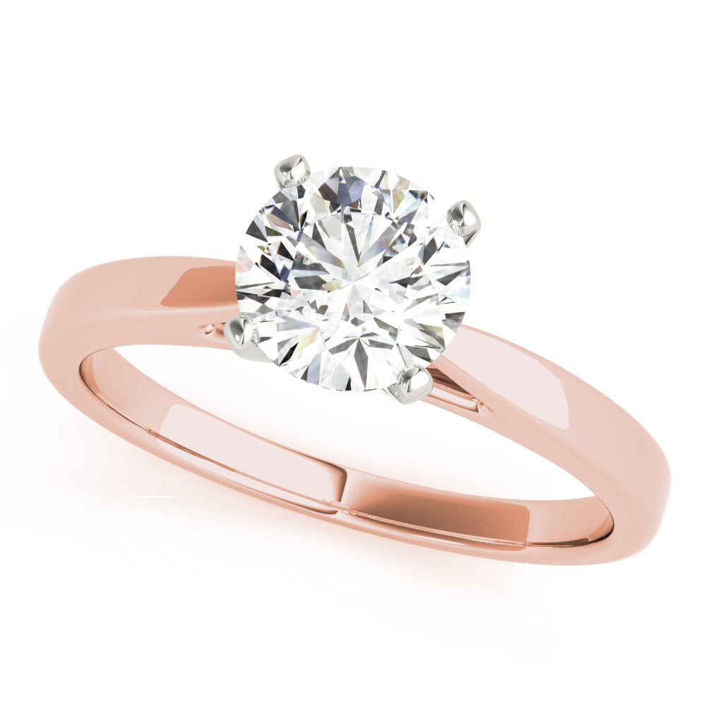 Classic Four-Prong Solitaire Engagement Ring