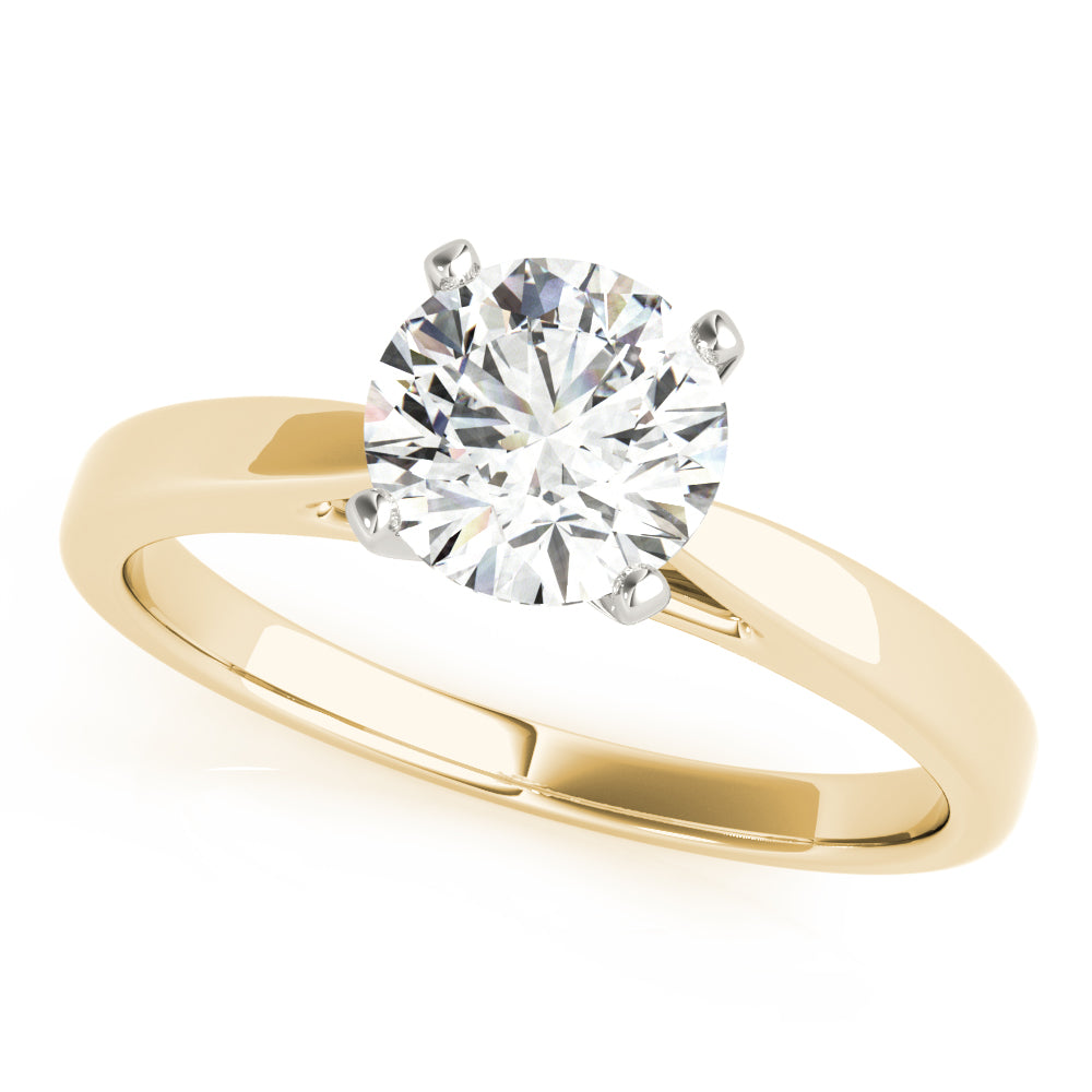 Classic Four-Prong Solitaire Engagement Ring