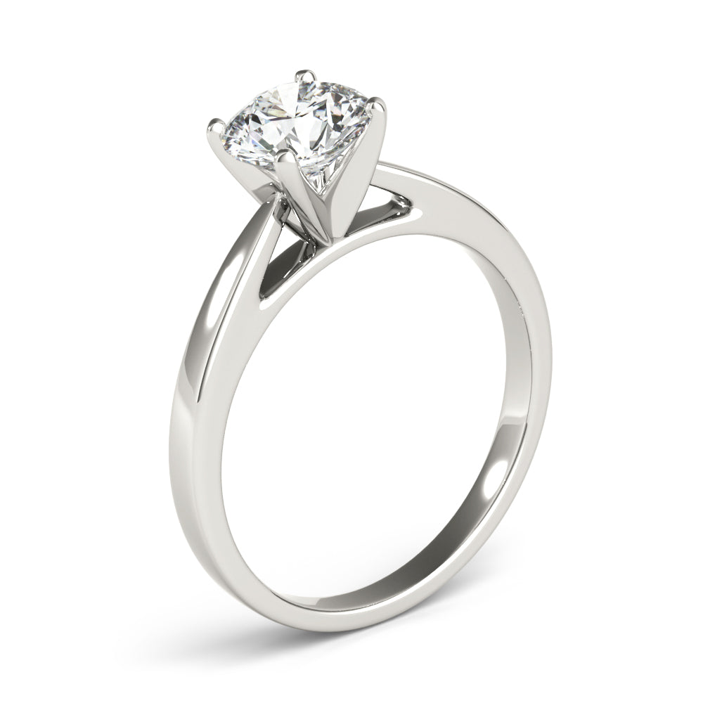 Classic Four-Prong Solitaire Engagement Ring