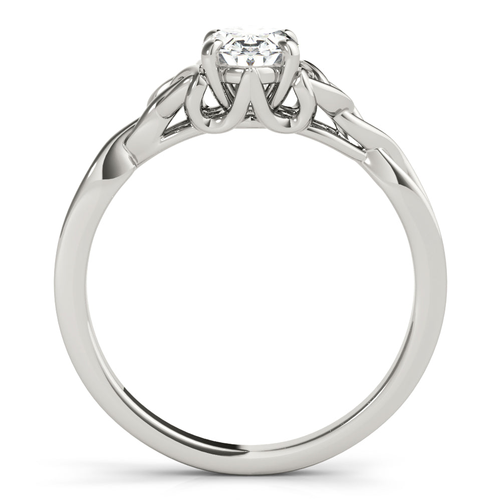 Celtic Knot Solitaire Engagement Ring