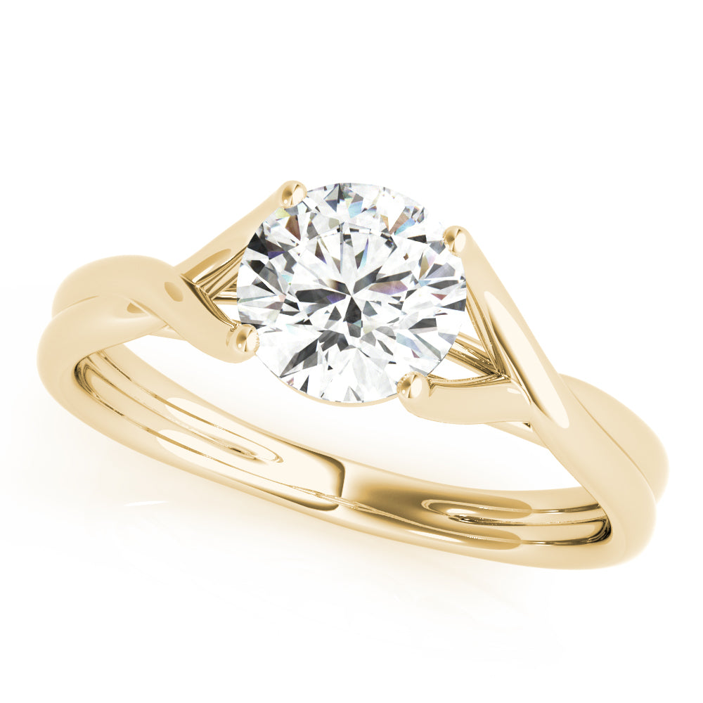 Classic Four-Prong Solitaire Engagement Ring