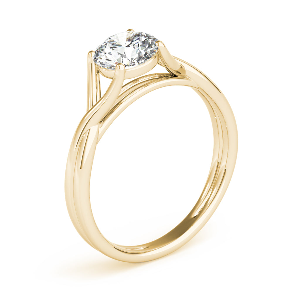 Classic Four-Prong Solitaire Engagement Ring