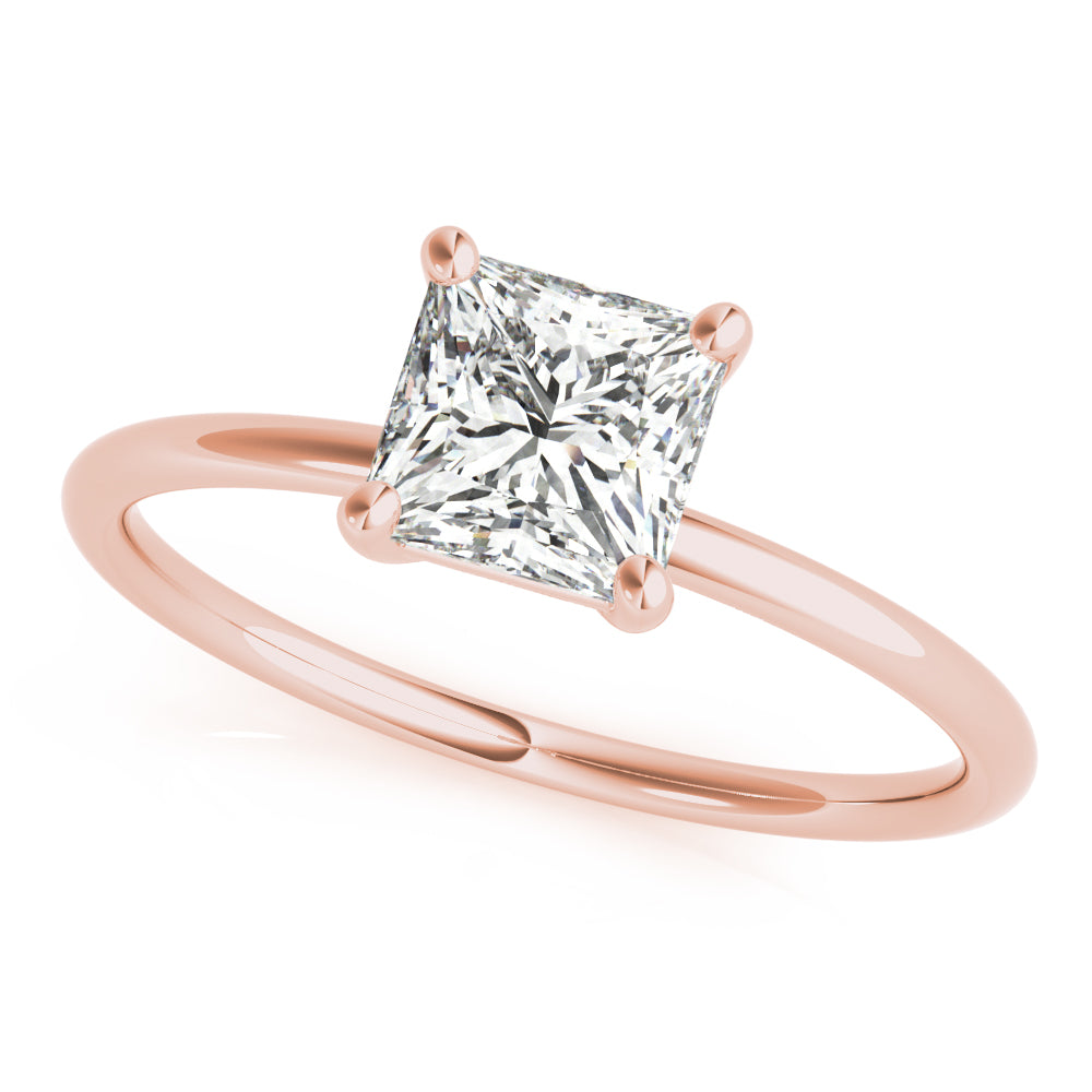 Classic Simple Solitaire Engagement Ring