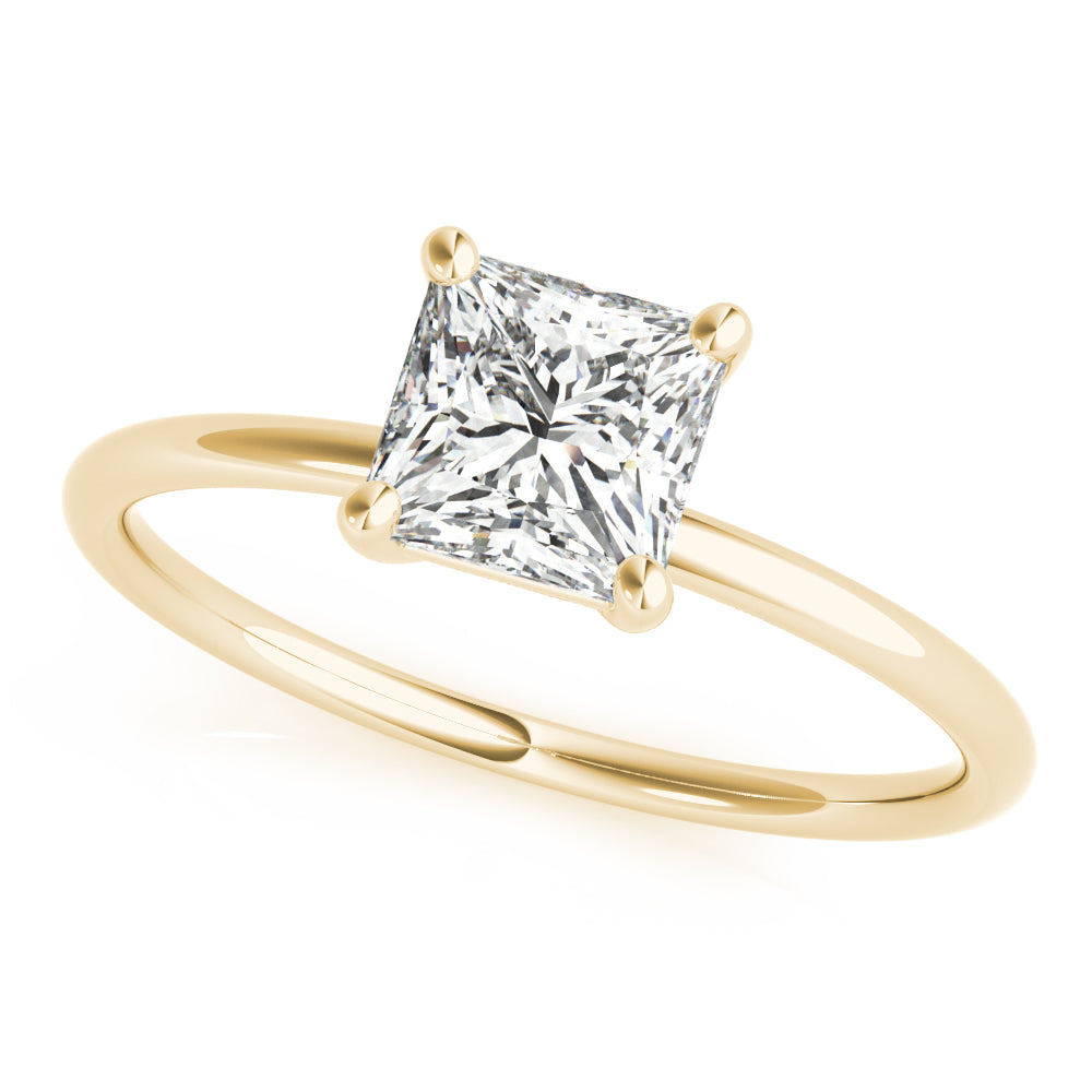 Classic Simple Solitaire Engagement Ring