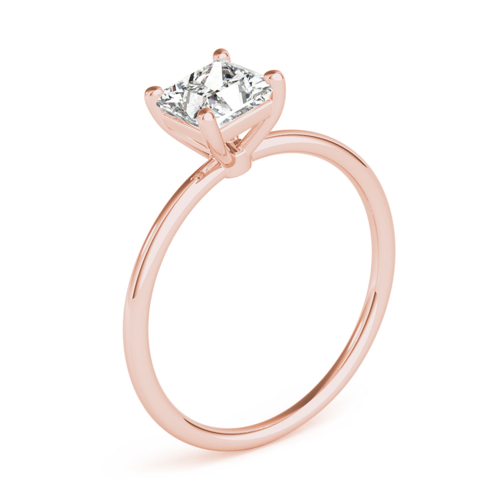 Classic Simple Solitaire Engagement Ring