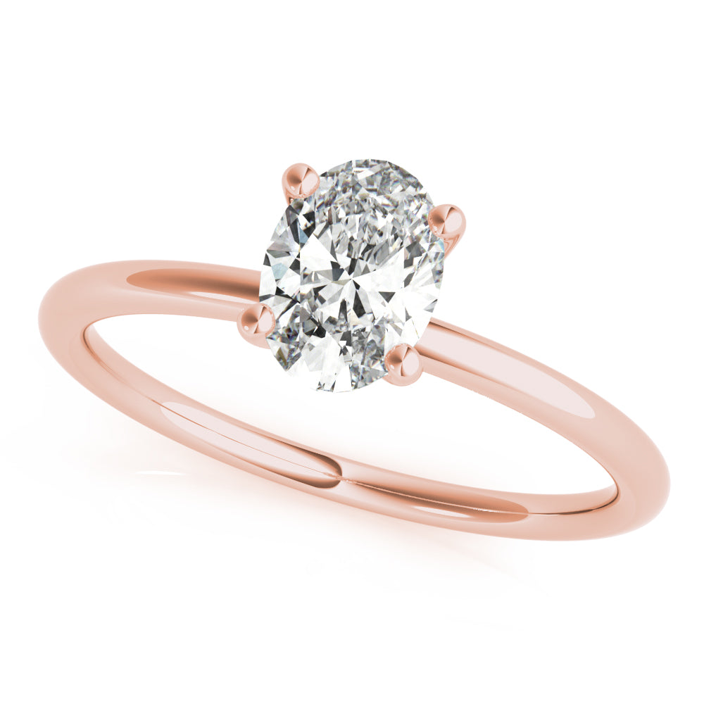 Classic Four-Prong Solitaire Engagement Ring