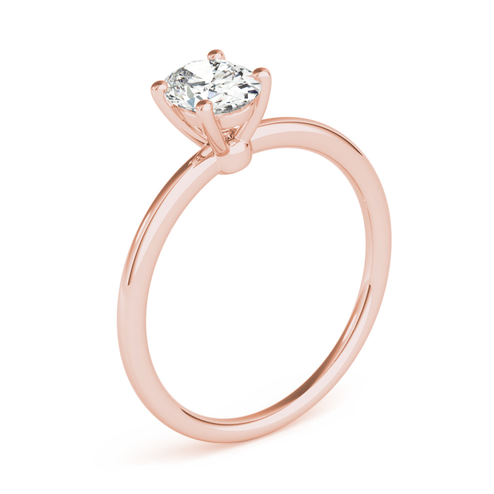 Classic Four-Prong Solitaire Engagement Ring