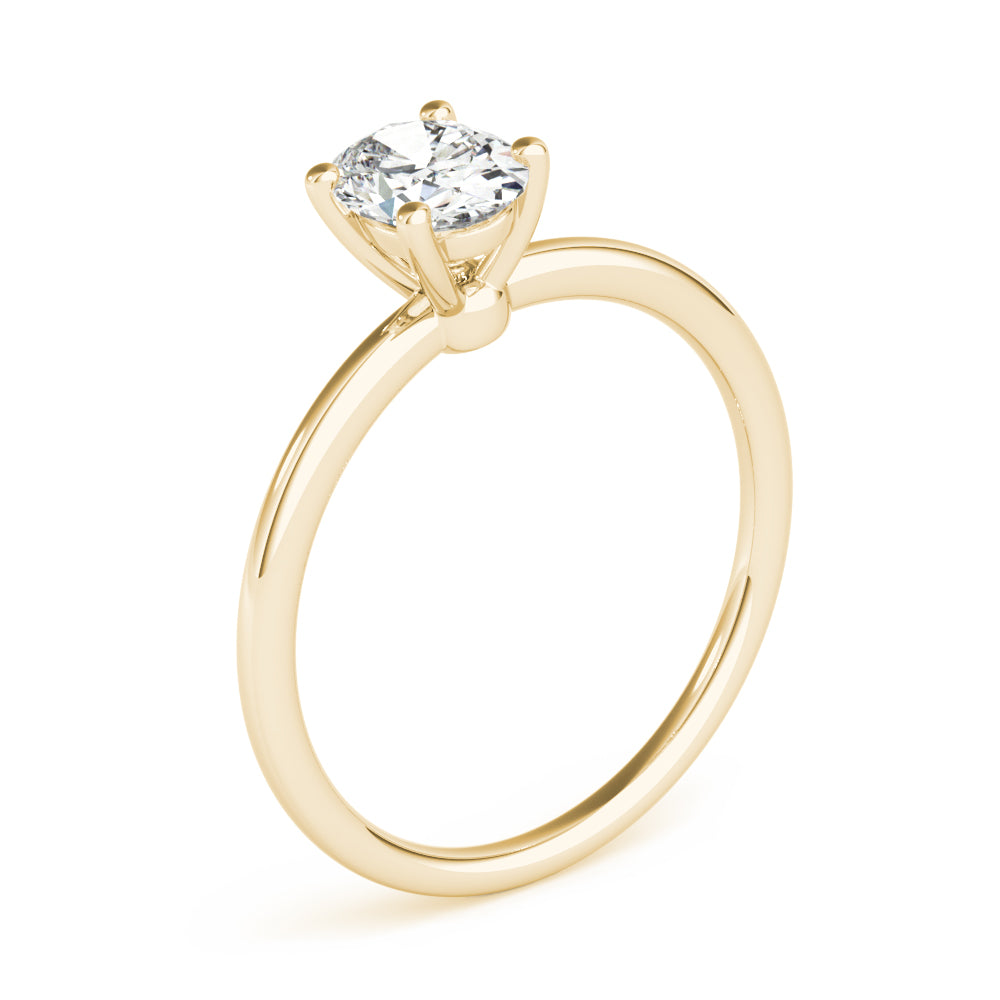 Classic Four-Prong Solitaire Engagement Ring