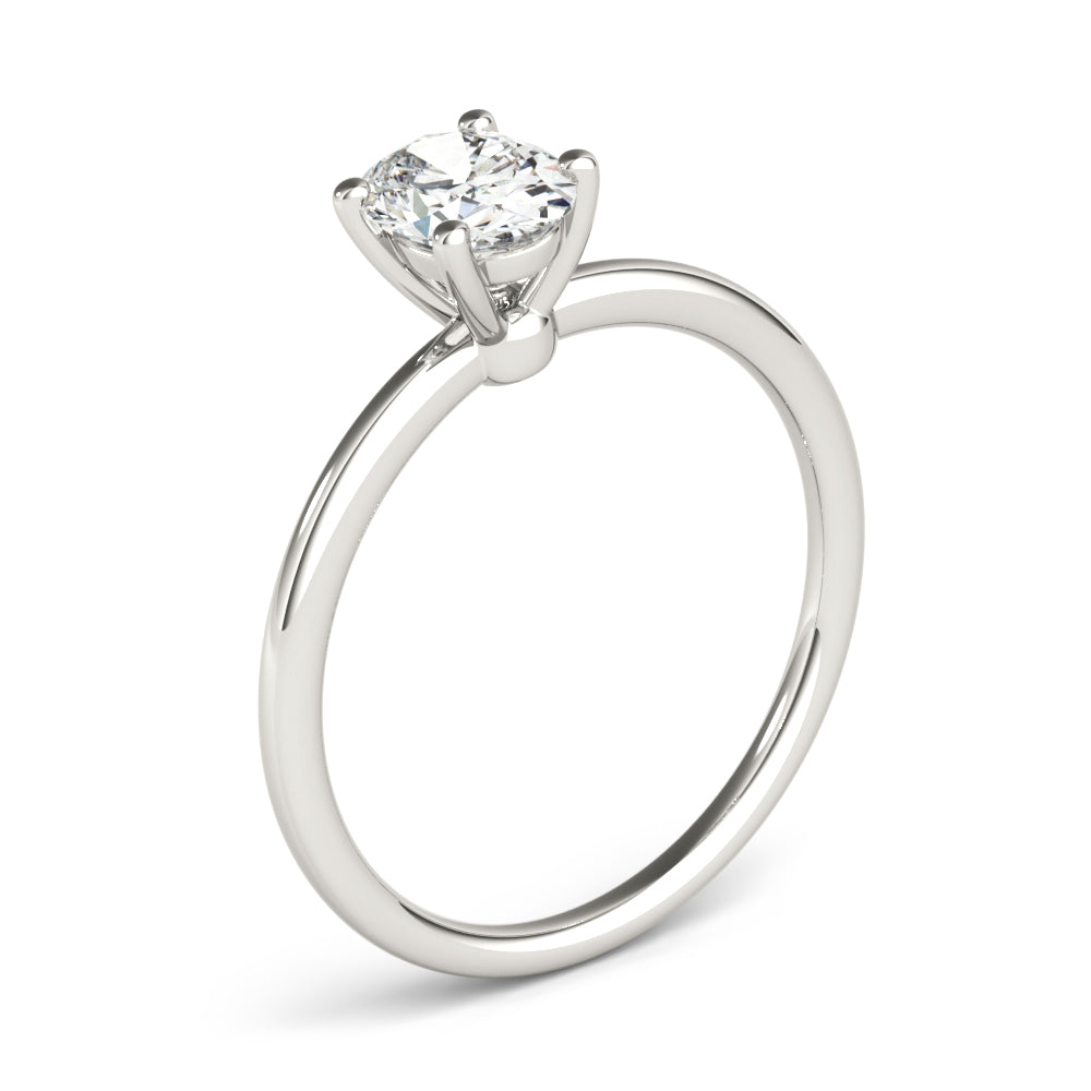 Classic Four-Prong Solitaire Engagement Ring