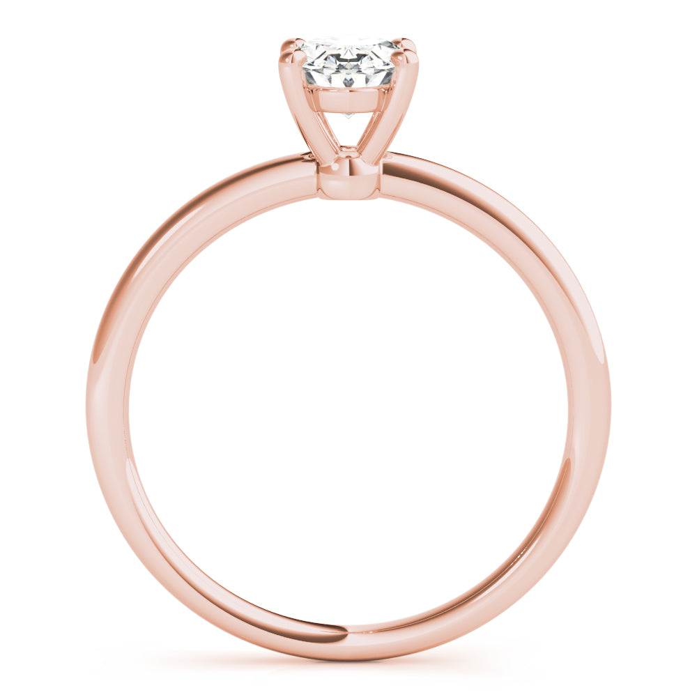 Classic Four-Prong Solitaire Engagement Ring