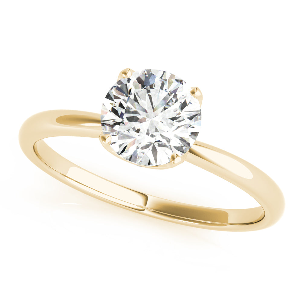 Classic Hidden Halo Diamond Engagement Ring (1/4 ct. tw.)