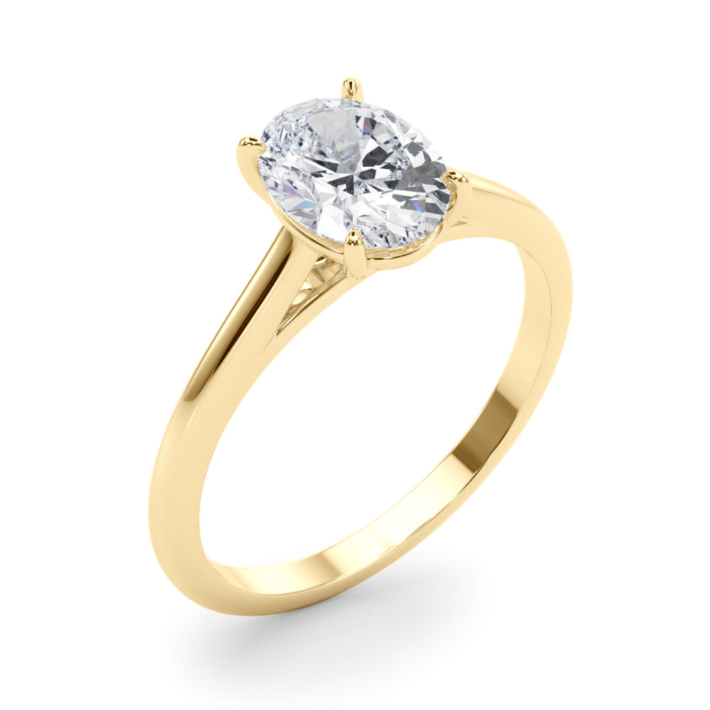 Classic Four-Prong Solitaire Diamond Engagement Ring (3/8 ct. tw.)