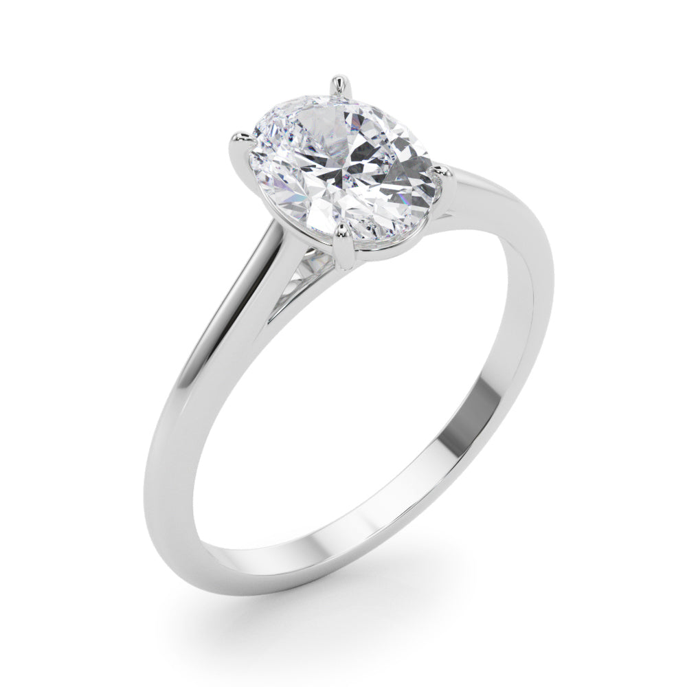 Classic Four-Prong Solitaire Diamond Engagement Ring (3/8 ct. tw.)