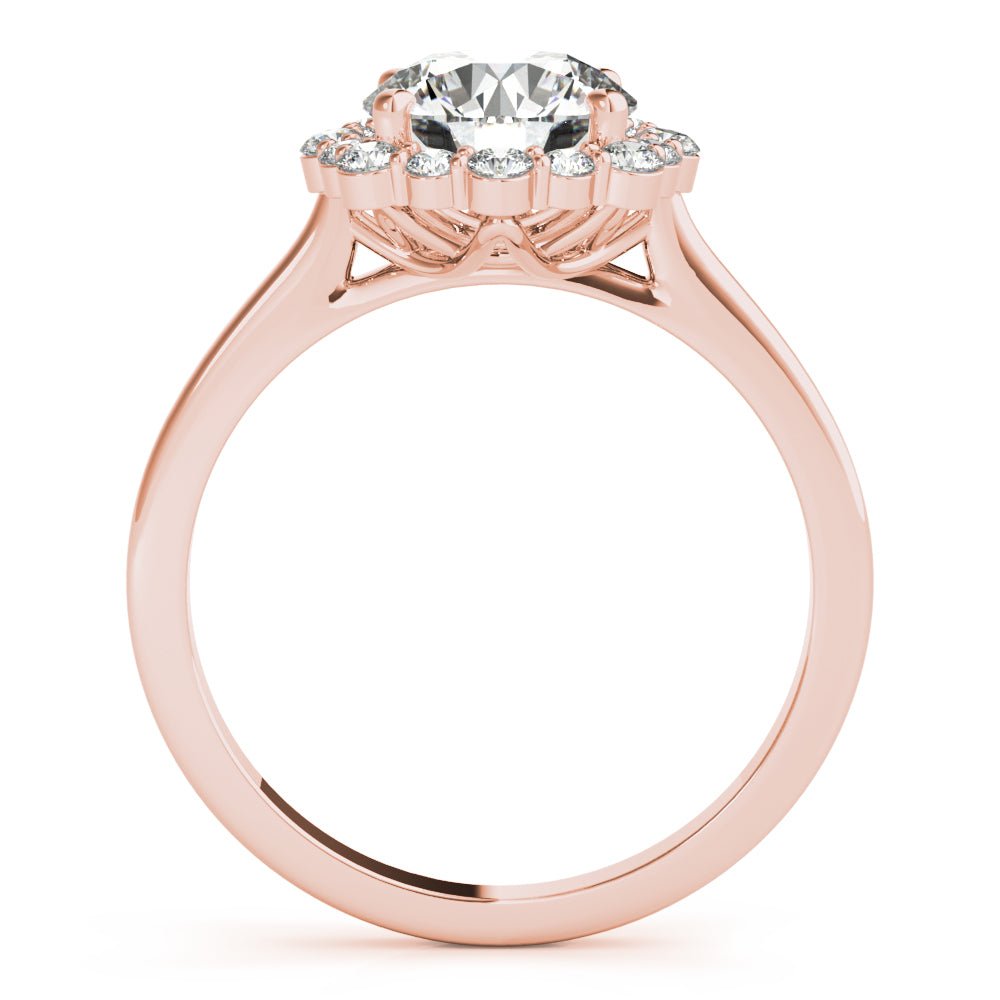 Classic Halo Diamond Engagement Ring (1/10 ct. tw.)