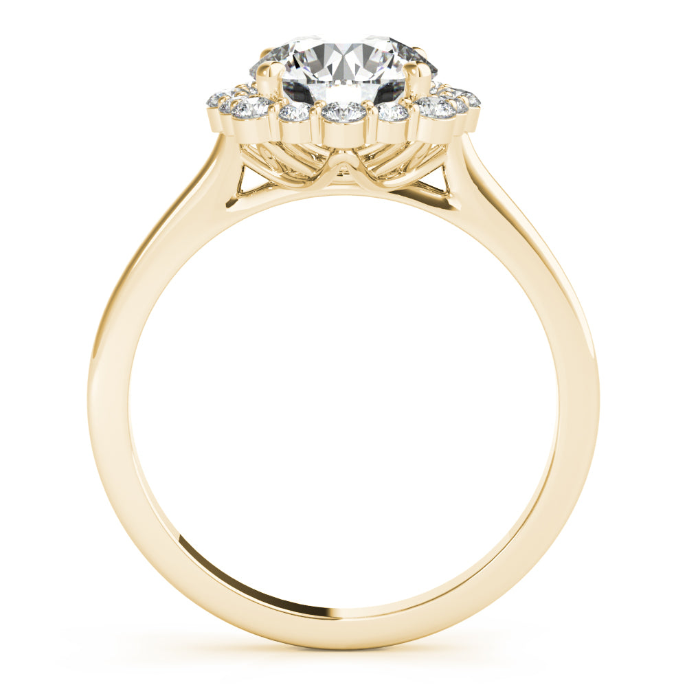 Classic Halo Diamond Engagement Ring (1/10 ct. tw.)