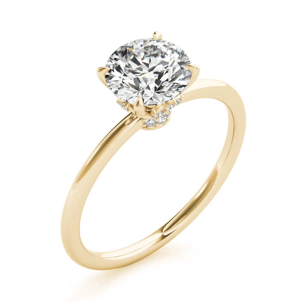 Hidden Halo Solitaire Diamond Engagement Ring (1 1/4 ct. tw.)