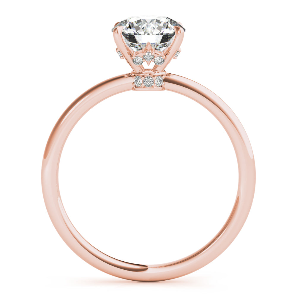 Hidden Halo Solitaire Diamond Engagement Ring (1 1/4 ct. tw.)