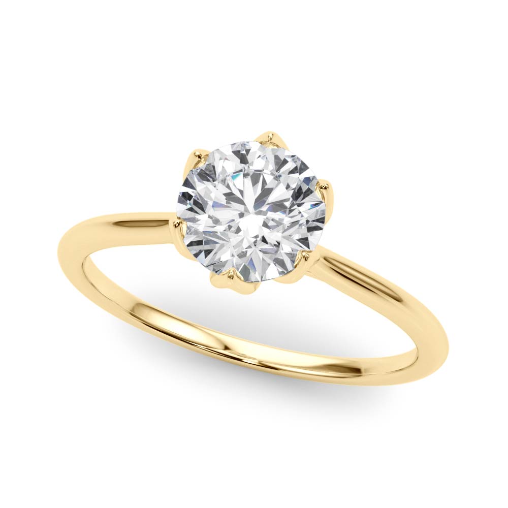 Classic Six-Prong Solitaire Diamond Engagement Ring (1/2 ct. tw.)