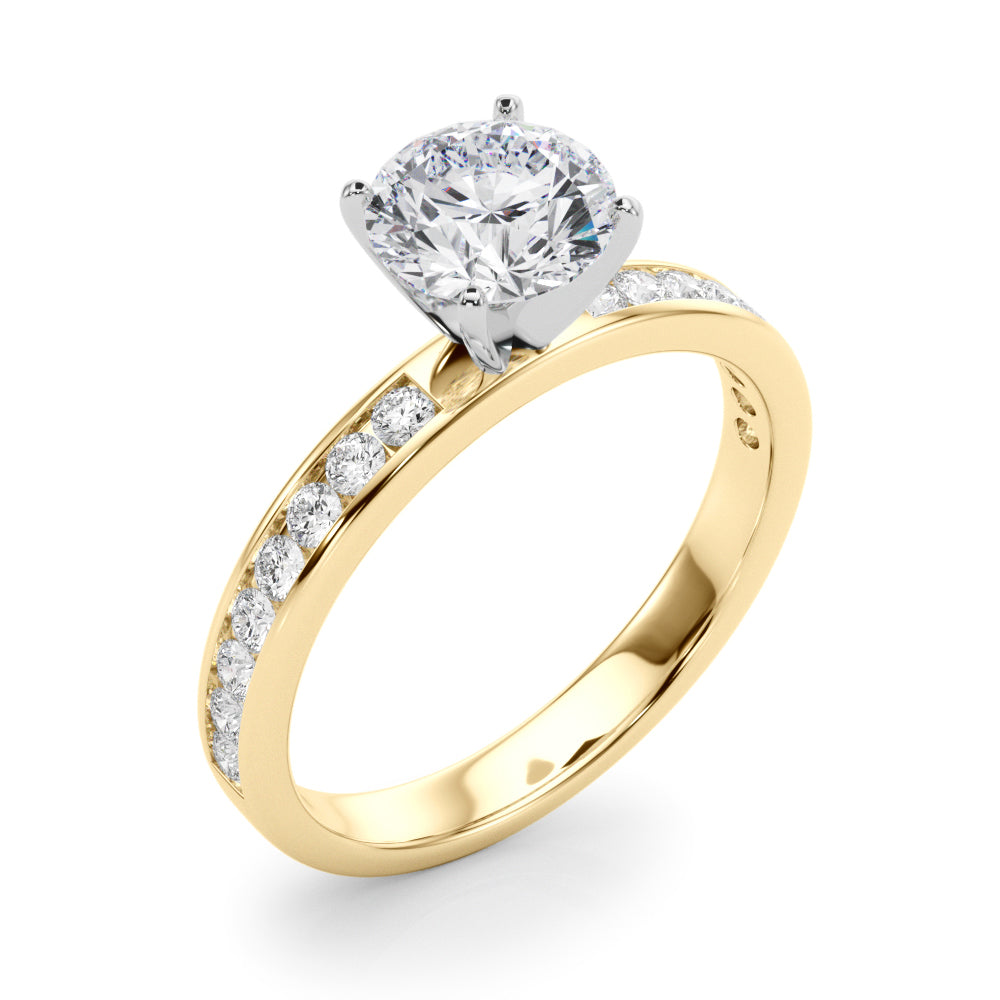 Classic Channel-Set Diamond Engagement Ring (1/3 ct. tw.)