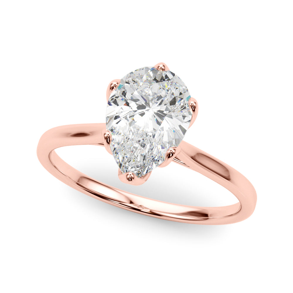 Classic Simple Solitaire Engagement Ring