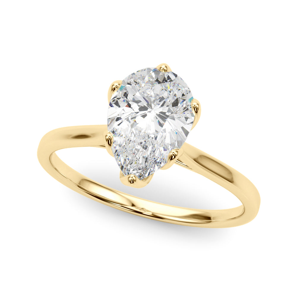 Classic Simple Solitaire Engagement Ring