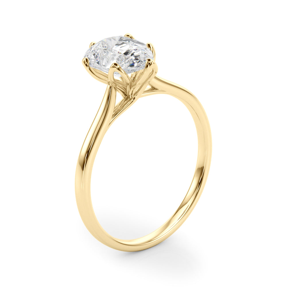 Classic Simple Solitaire Engagement Ring