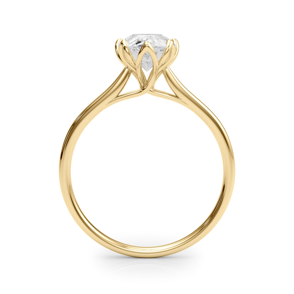 Classic Simple Solitaire Engagement Ring