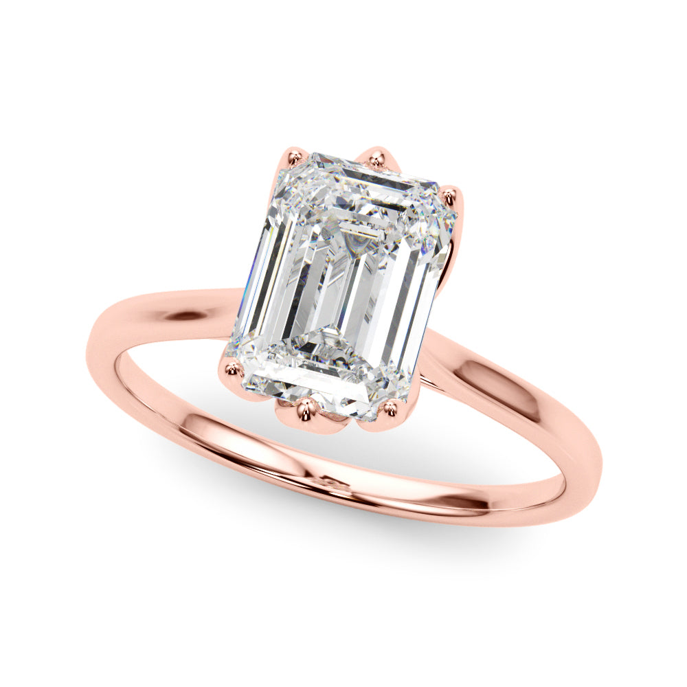 Classic Four-Prong Solitaire Engagement Ring