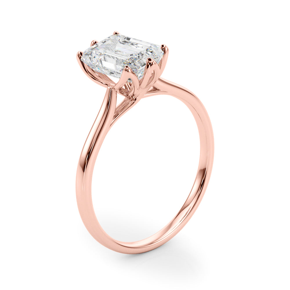 Classic Four-Prong Solitaire Engagement Ring