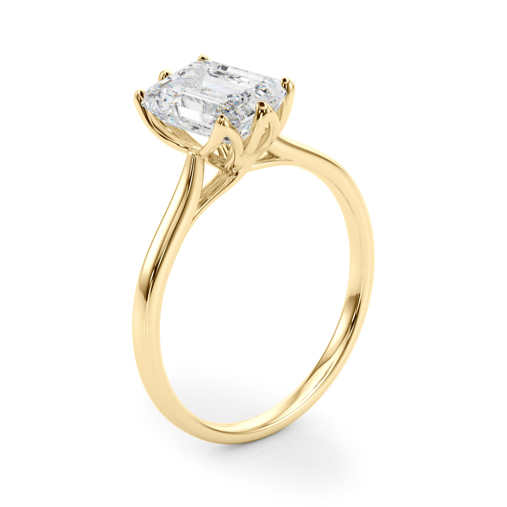Classic Four-Prong Solitaire Engagement Ring